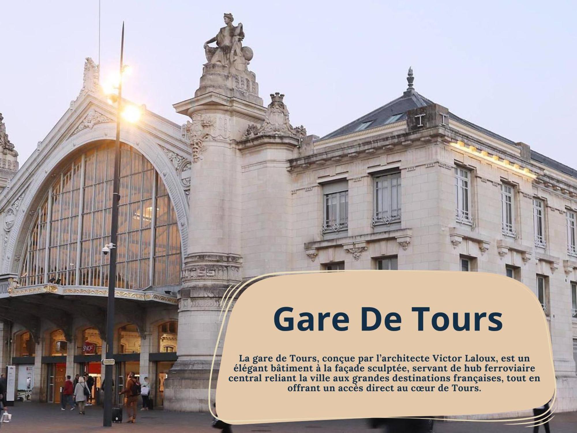 La Traversiere 7 / Proche Gare Tours Exteriér fotografie